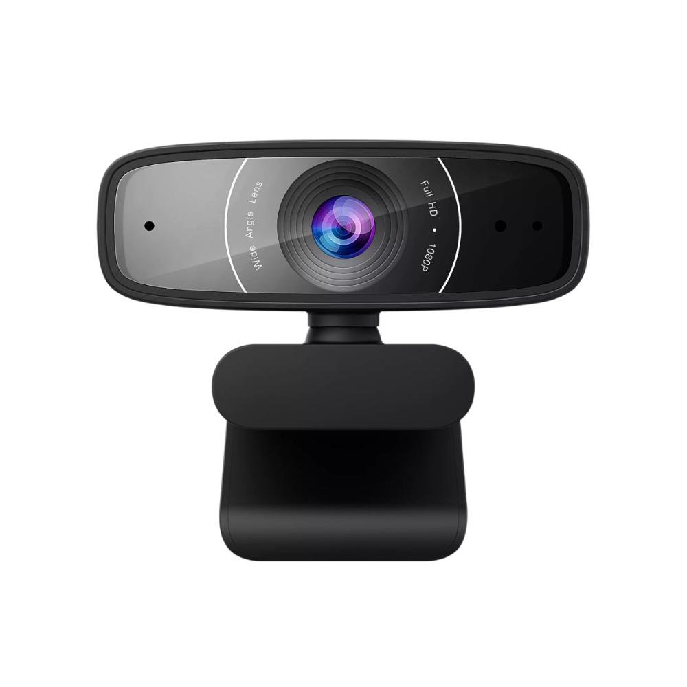 ASUS Webcam C3 Streaming Kit | FHD 1080p Video, Noise Reduction Microphone, Wide-Angle Lens, and 360° Rotation