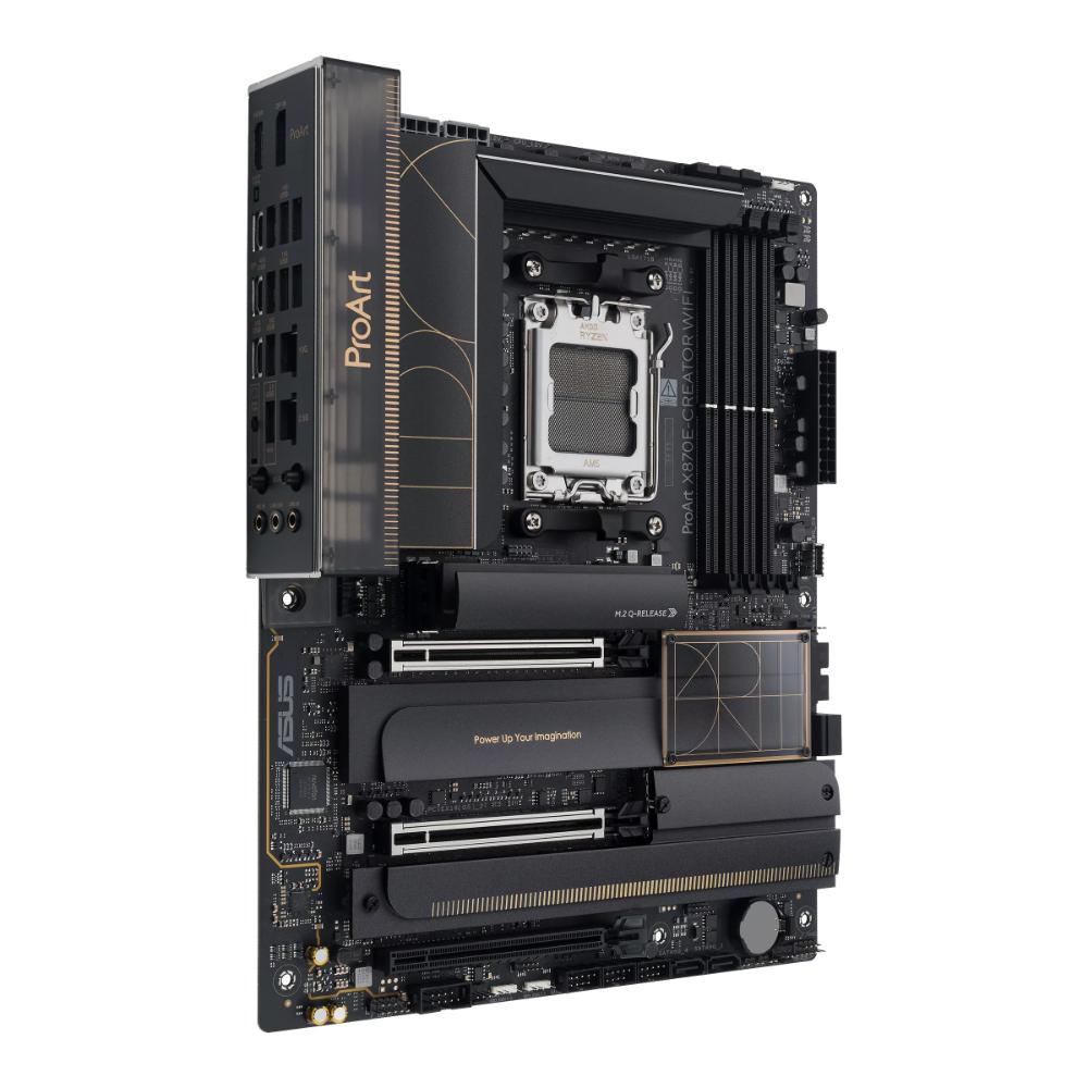 ASUS ProArt X870E-CREATOR WIFI Motherboard | AMD X870E | AM5 | DDR5 256GB | PCIe 5.0 | Dual USB4 | 10GbE + 2.5GbE | Wi-Fi 7 | ATX