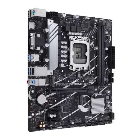 ASUS Prime B760M-K D4 Intel B760 DDR4 Micro-ATX Motherboard