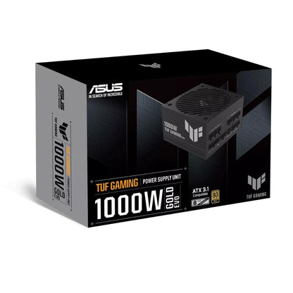 ASUS TUF Gaming 1000W Gold EVO Power Supply | 1000W | 80 PLUS Gold | ATX 3.1 | PCIe 5.1 | 12V-2x6 | Fully Modular | Military-Grade Components