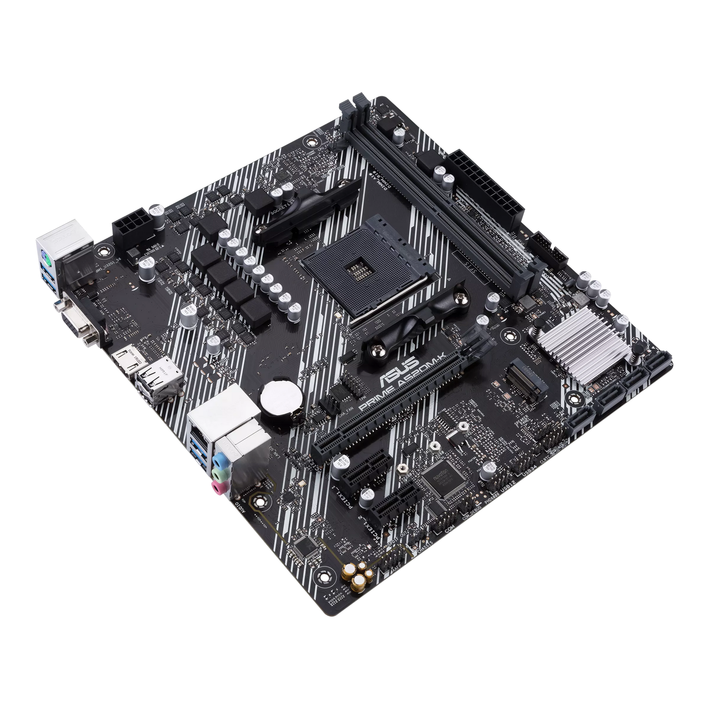 ASUS PRIME A520M-K/CSM | AMD A520 (Ryzen AM4) micro ATX Motherboard