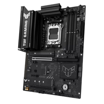 ASUS TUF GAMING B850-E WIFI AMD AM5 ATX Motherboard | Ryzen 9000/8000/7000 | 256GB DDR5 | 8000+MT/s (OC) | Wi-Fi 6E | 2.5Gb LAN | 3× M.2 | PCIe 5.0