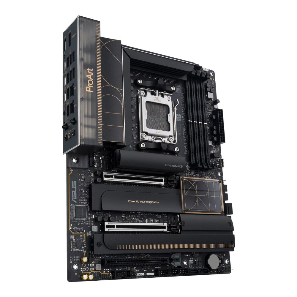 ASUS ProArt X870E-CREATOR WIFI Motherboard | AMD X870E | AM5 | DDR5 256GB | PCIe 5.0 | Dual USB4 | 10GbE + 2.5GbE | Wi-Fi 7 | ATX