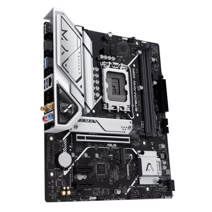 ASUS B760M-AYW WIFI Motherboard | Intel B760 | LGA 1700 | DDR5 | WiFi 6 | 2.5Gb Ethernet | 2 × M.2 PCIe 4.0 | mATX | HDMI | Aura Sync