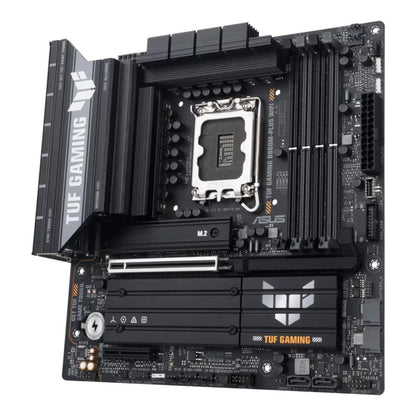 ASUS TUF GAMING B860M-PLUS WIFI | Intel B860 | LGA1851 | DDR5 | PCIe 5.0 | Wi-Fi 7 | 2.5Gb Ethernet | 3× M.2 | mATX