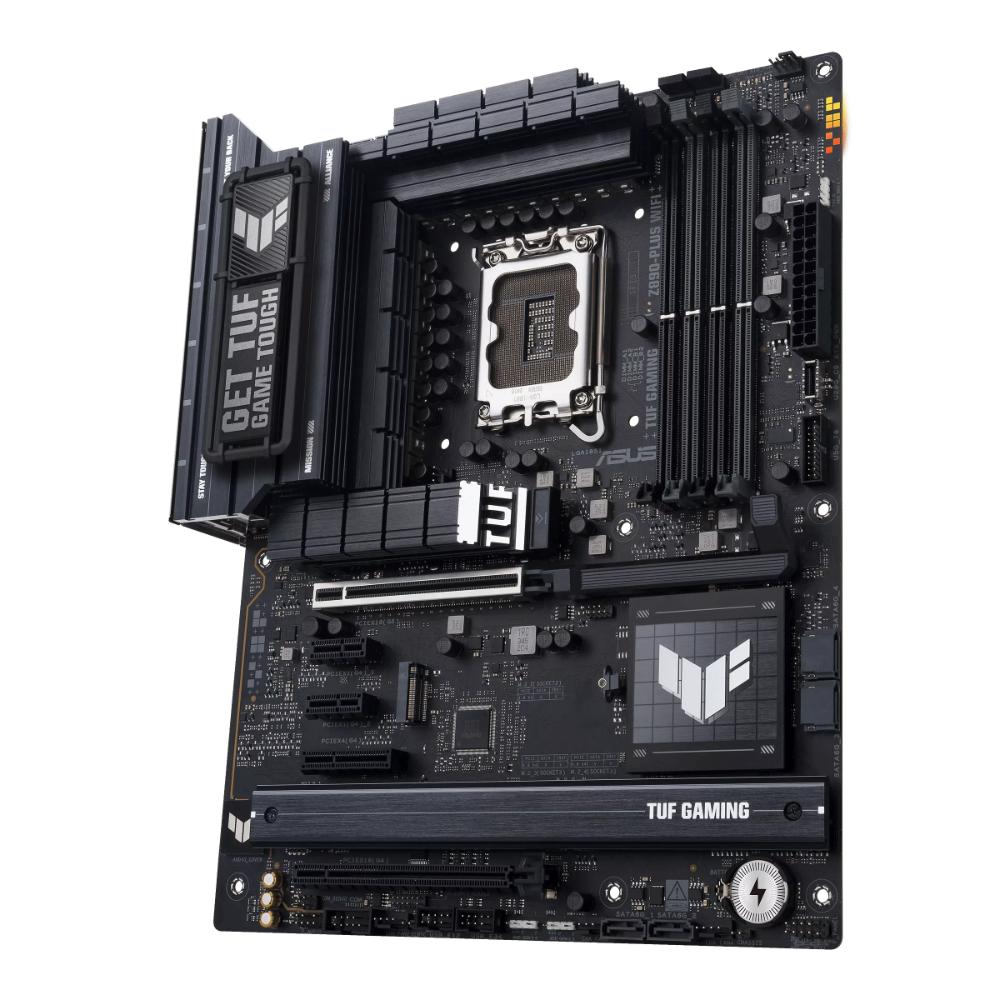 ASUS TUF GAMING Z890-PLUS WIFI | Intel Z890 | LGA1851 | DDR5 | Wi-Fi 7 | PCIe 5.0 | 4x M.2 | Thunderbolt 4