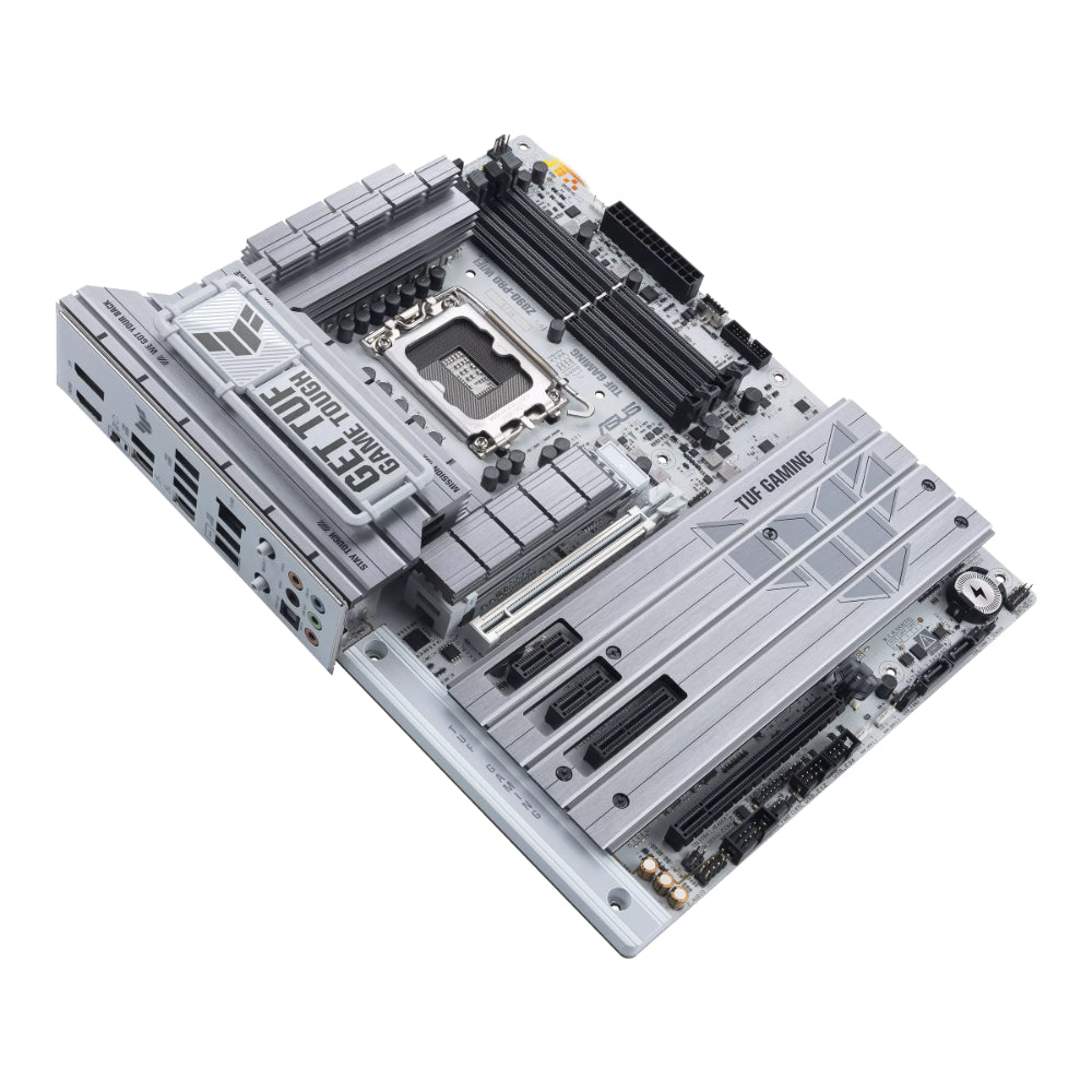 ASUS TUF GAMING Z890-PRO WIFI | Intel® Z890 ATX Motherboard | LGA 1851 | DDR5 Support | PCIe 5.0 | Wi-Fi 7 | Military-Grade Durability