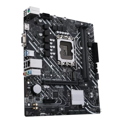 ASUS PRIME H610M-K D4 | Intel® H610 (LGA 1700) mic-ATX Motherboard