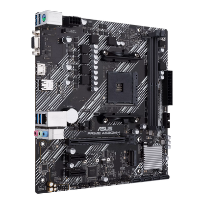 ASUS PRIME A520M-K/CSM | AMD A520 (Ryzen AM4) micro ATX Motherboard