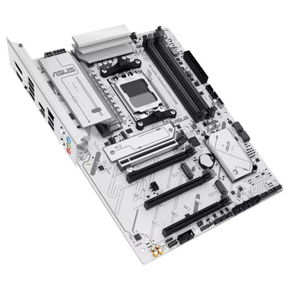 ASUS B850 MAX GAMING WIFI W AMD AM5 ATX Motherboard | Ryzen 9000/8000/7000 | 256GB DDR5 | 8000+MT/s (OC) | Wi-Fi 6E | 2.5Gb LAN | 3× M.2 | PCIe 5.0