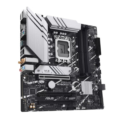 ASUS PRIME B760M-A WIFI DDR5 Intel® B760 mATX Motherboard | LGA1700 | PCIe 4.0 | Wi-Fi 6 | DDR5