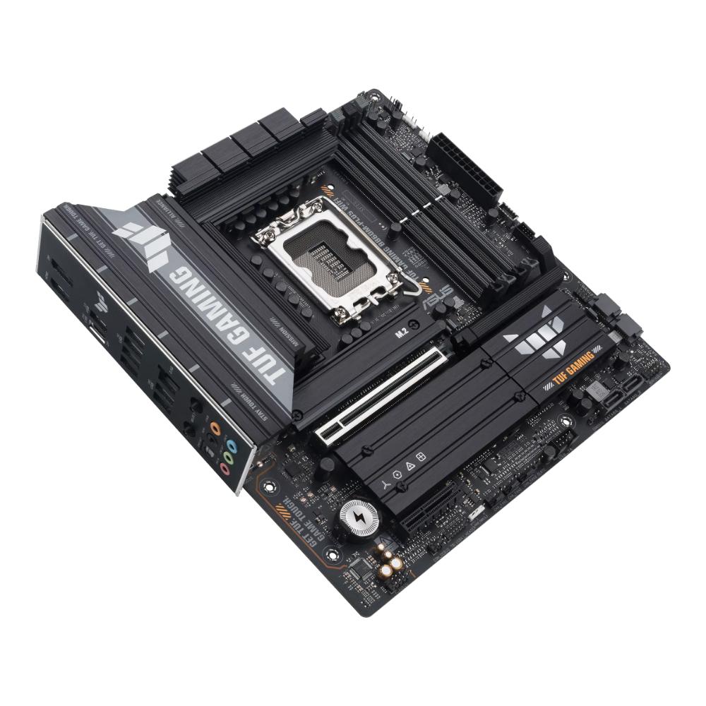 ASUS TUF GAMING B860M-PLUS WIFI | Intel B860 | LGA1851 | DDR5 | PCIe 5.0 | Wi-Fi 7 | 2.5Gb Ethernet | 3× M.2 | mATX