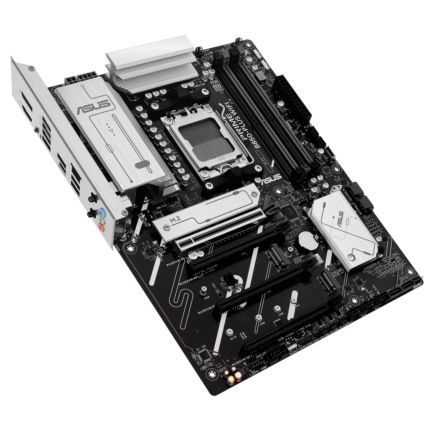 ASUS PRIME B850-PLUS WIFI-CSM AMD AM5 ATX Motherboard | Ryzen 9000/8000/7000 | 256GB DDR5 | 8000+MT/s (OC) | Wi-Fi 6E | 2.5Gb LAN | 3× M.2 | PCIe 5.0