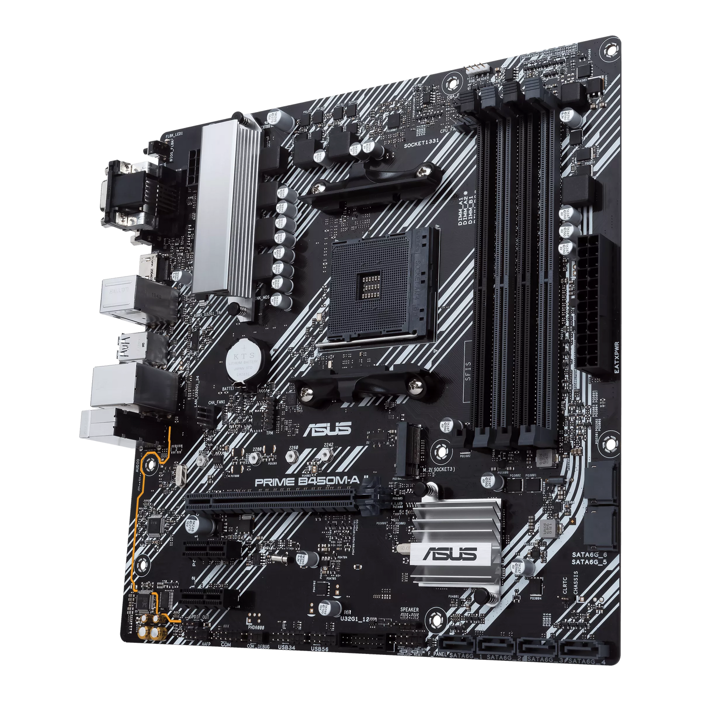 ASUS PRIME B450M-A II | AMD B450 (Ryzen AM4) micro ATX Motherboard