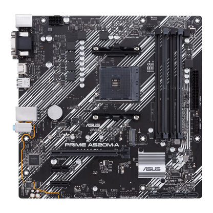 ASUS PRIME A520M-A II | Micro-ATX Motherboard | AMD AM4 Socket | DDR4 | PCIe 3.0 | Essential Connectivity