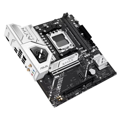 ASUS B850M AYW GAMING WIFI | AMD B850 | AM5 | DDR5 | Ryzen 9000/8000/7000 | PCIe 5.0 | Wi-Fi 6 | 2.5Gb LAN | Dual M.2 | micro-ATX