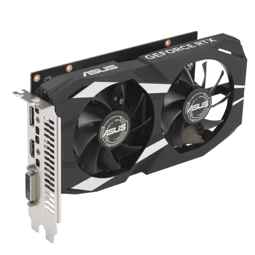 ASUS Dual GeForce RTX™ 3050 - O6G  – Compact Power with Ray-Tracing Brilliance