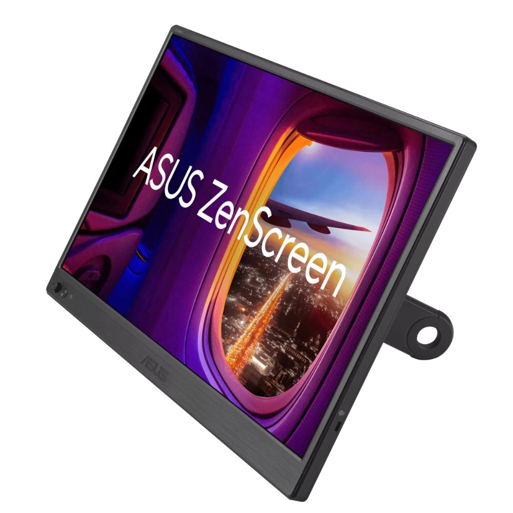 ASUS ZenScreen MB169CK Portable Monitor | 15.6" FHD IPS | USB-C + Mini HDMI | 60Hz | Anti-Glare | 360° Kickstand