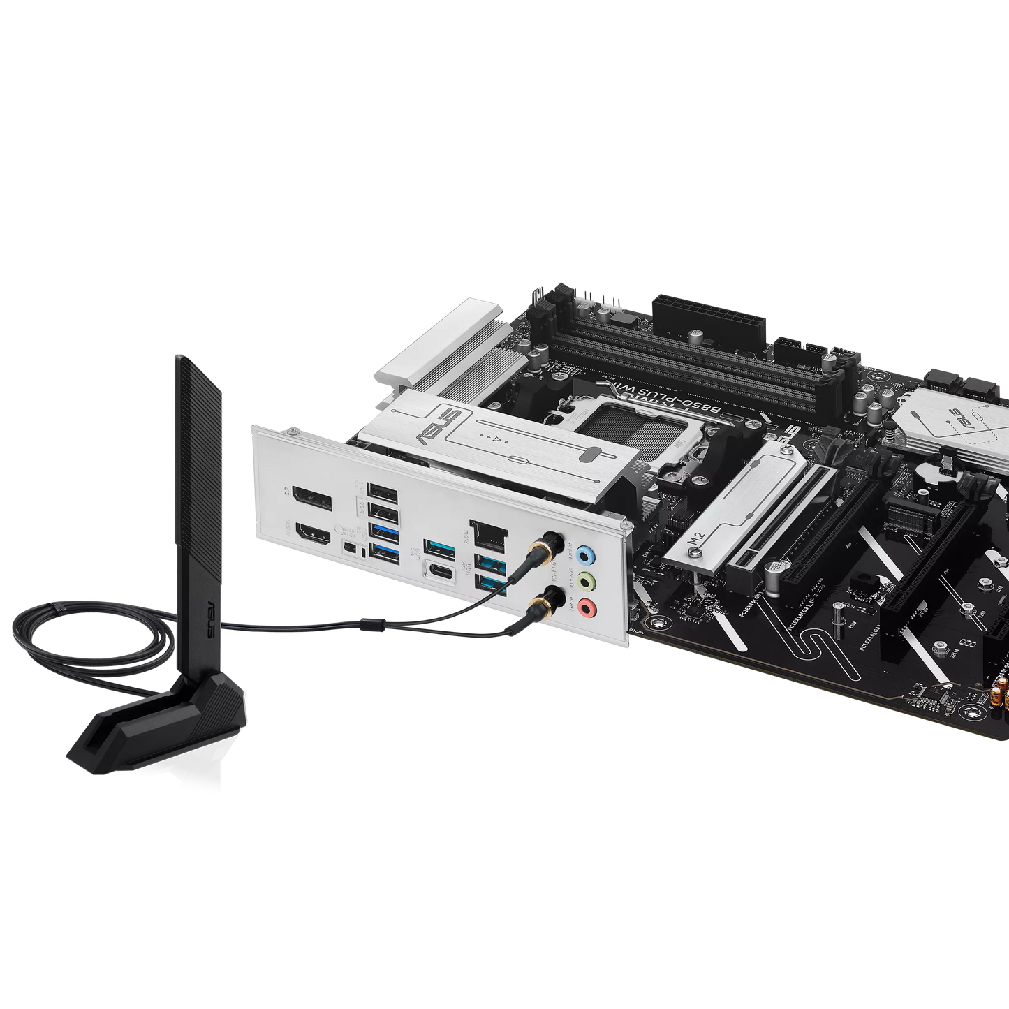 ASUS PRIME B850-PLUS WIFI-CSM AMD AM5 ATX Motherboard | Ryzen 9000/8000/7000 | 256GB DDR5 | 8000+MT/s (OC) | Wi-Fi 6E | 2.5Gb LAN | 3× M.2 | PCIe 5.0