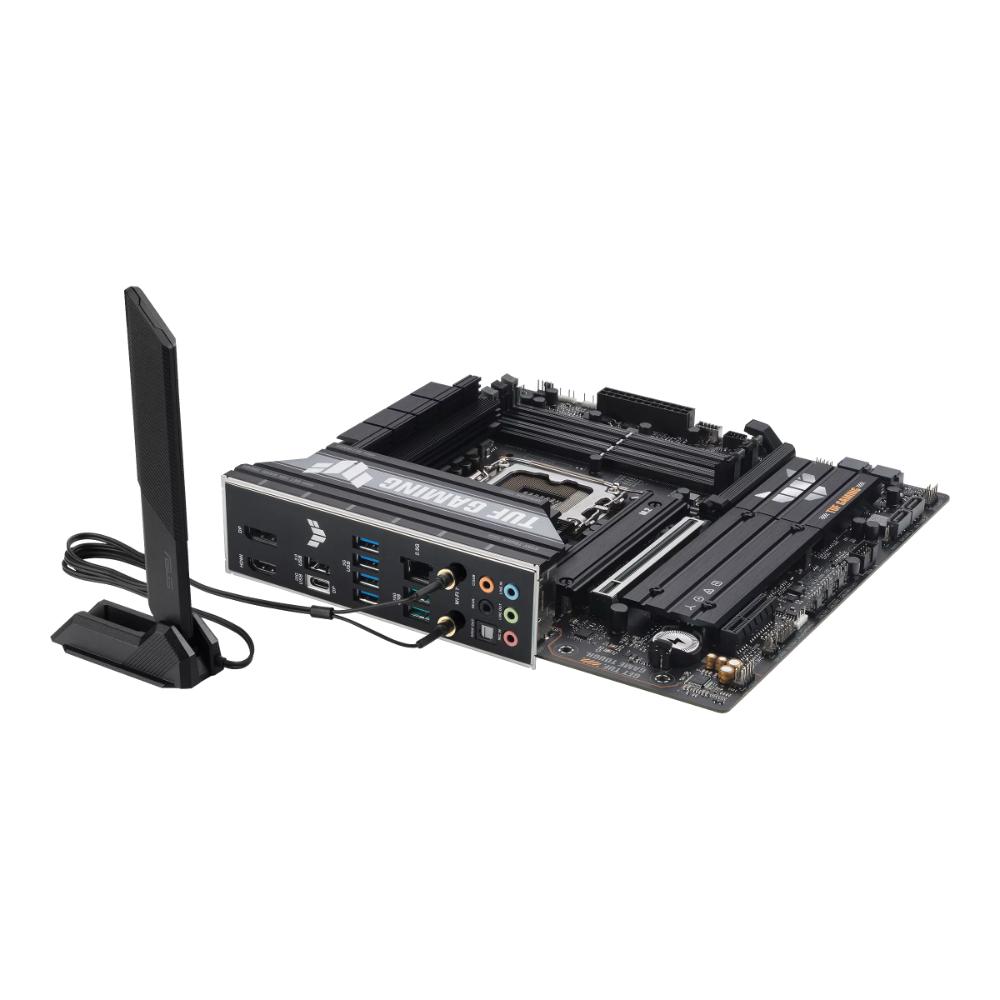ASUS TUF GAMING B860M-PLUS WIFI | Intel B860 | LGA1851 | DDR5 | PCIe 5.0 | Wi-Fi 7 | 2.5Gb Ethernet | 3× M.2 | mATX