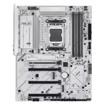 ASUS B850 MAX GAMING WIFI W AMD AM5 ATX Motherboard | Ryzen 9000/8000/7000 | 256GB DDR5 | 8000+MT/s (OC) | Wi-Fi 6E | 2.5Gb LAN | 3× M.2 | PCIe 5.0