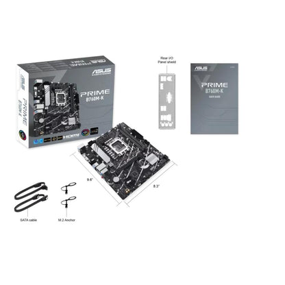 ASUS Prime B760M-K DDR5 — Intel B760 LGA1700 mATX Motherboard