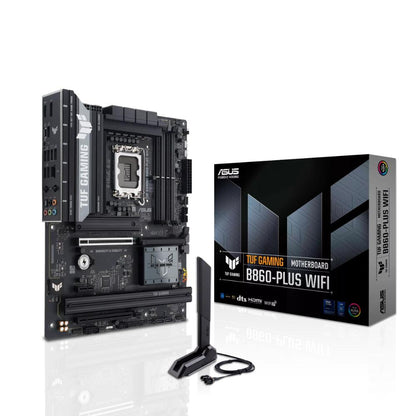 ASUS TUF GAMING B860-PLUS WIFI | Intel B860 ATX Motherboard | LGA1851 | DDR5 | Wi-Fi 7 | PCIe 5.0 | 3x M.2
