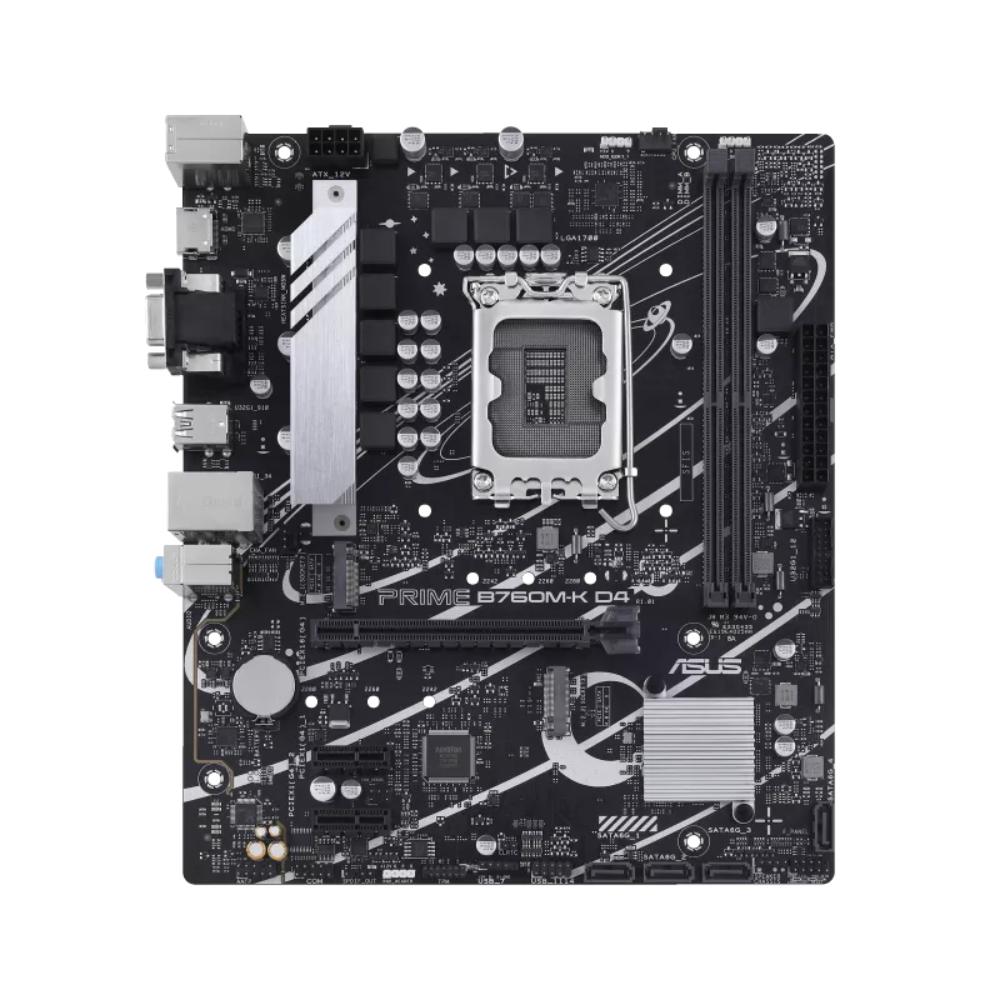 ASUS Prime B760M-K D4 Intel B760 DDR4 Micro-ATX Motherboard