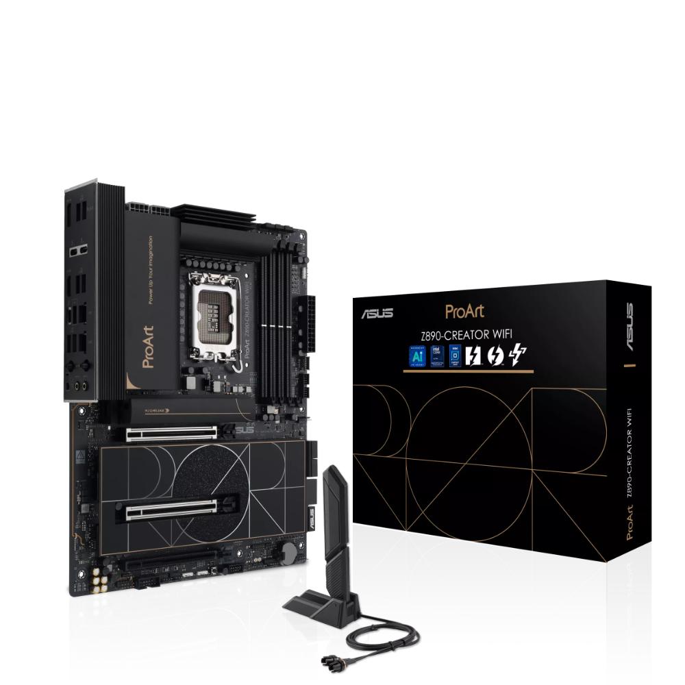 ASUS ProArt Z890-CREATOR WIFI | Intel Z890 | LGA1851 | DDR5 | Wi-Fi 7 | Thunderbolt 5 | 10GbE
