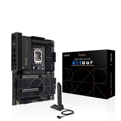 ASUS ProArt Z890-CREATOR WIFI | Intel Z890 | LGA1851 | DDR5 | Wi-Fi 7 | Thunderbolt 5 | 10GbE