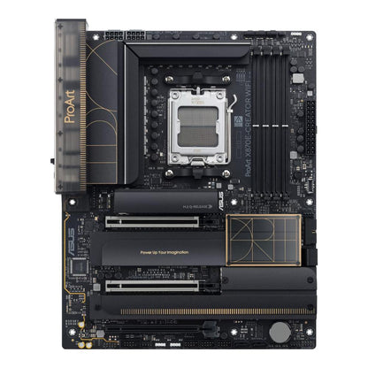 ASUS ProArt X870E-CREATOR WIFI Motherboard | AMD X870E | AM5 | DDR5 256GB | PCIe 5.0 | Dual USB4 | 10GbE + 2.5GbE | Wi-Fi 7 | ATX