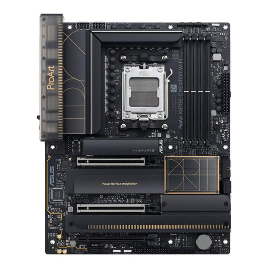 ASUS ProArt X870E-CREATOR WIFI Motherboard | AMD X870E | AM5 | DDR5 256GB | PCIe 5.0 | Dual USB4 | 10GbE + 2.5GbE | Wi-Fi 7 | ATX
