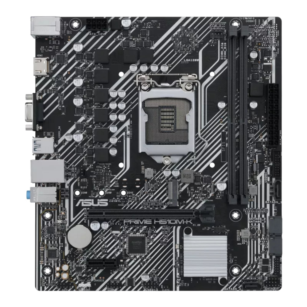 ASUS PRIME H510M-K Micro-ATX Motherboard | Stable Intel Platform for Everyday Performance