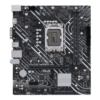 ASUS PRIME H610M-K D4 | Intel® H610 (LGA 1700) mic-ATX Motherboard