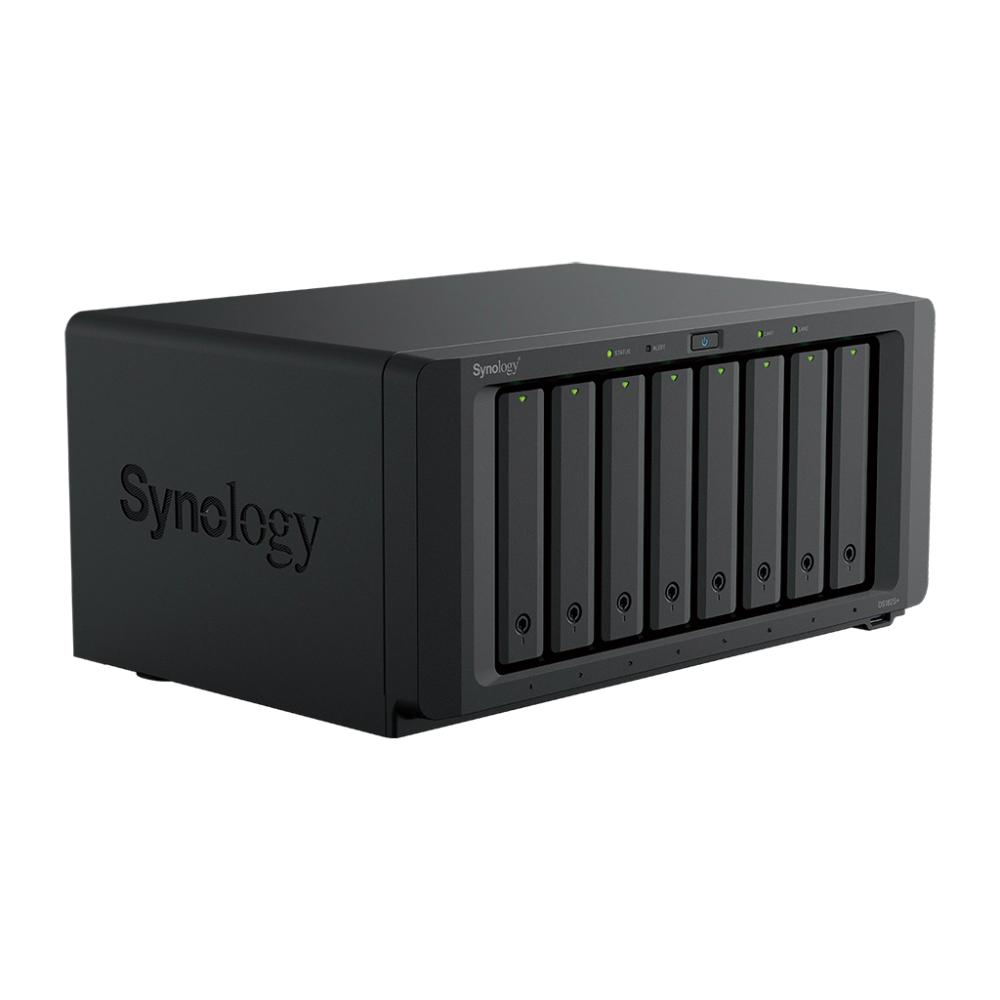 Synology DiskStation DS1825+ 8-Bay NAS Server | AMD Ryzen V1500B | 8GB DDR4 ECC | Dual 2.5GbE | 432TB Expandable
