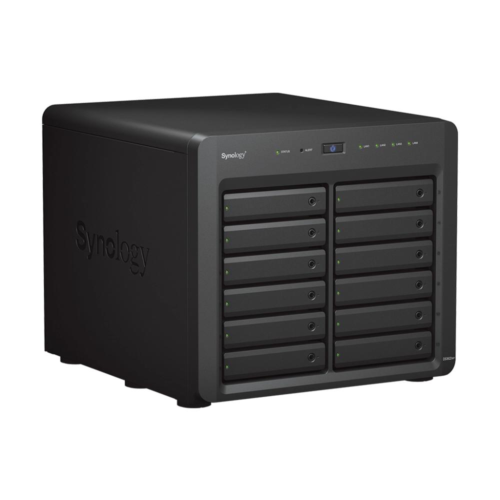 Synology DiskStation DS3622xs+ | 12-Bay Enterprise NAS | Intel Xeon D-1531 | 16GB ECC RAM | Dual 10GbE | Scalable Business Storage Solution