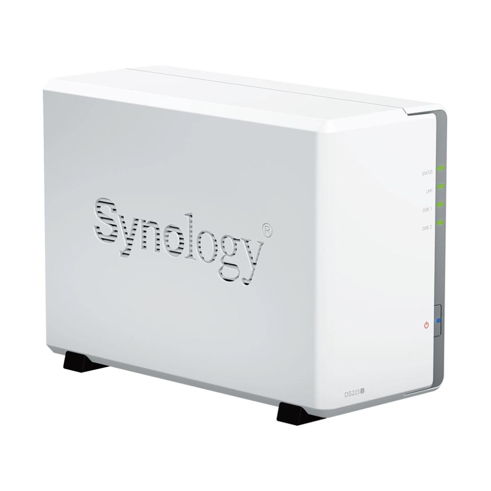 Synology DiskStation DS223j | 2-Bay Compact Private Cloud NAS Storage Solution
