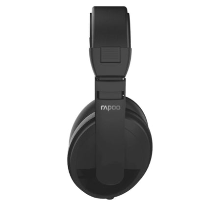 Rapoo H150S USB Stereo Headset | 40mm Drivers | HD Uni-Directional Microphone | Rotatable Mic | Volume Control