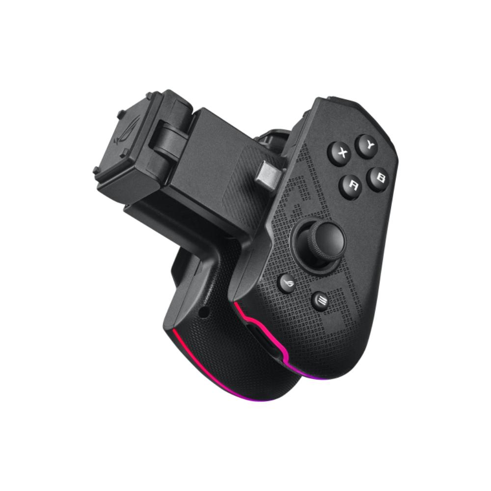ASUS ROG Tessen Mobile Controller | Foldable Design, Console-Grade Controls, Zero-Latency USB-C Connectivity, and Aura RGB Lighting