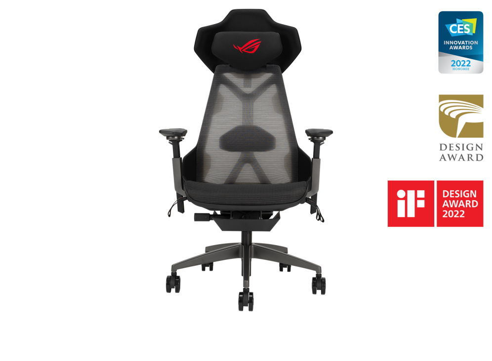 ASUS ROG Destrier Ergo | SL400 | Gaming Chair | BLACK