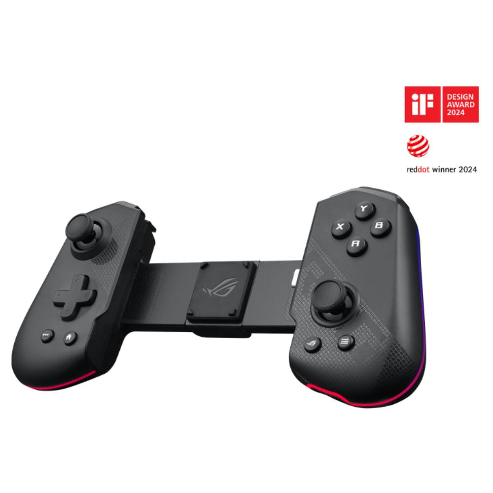 ASUS ROG Tessen Mobile Controller | Foldable Design, Console-Grade Controls, Zero-Latency USB-C Connectivity, and Aura RGB Lighting