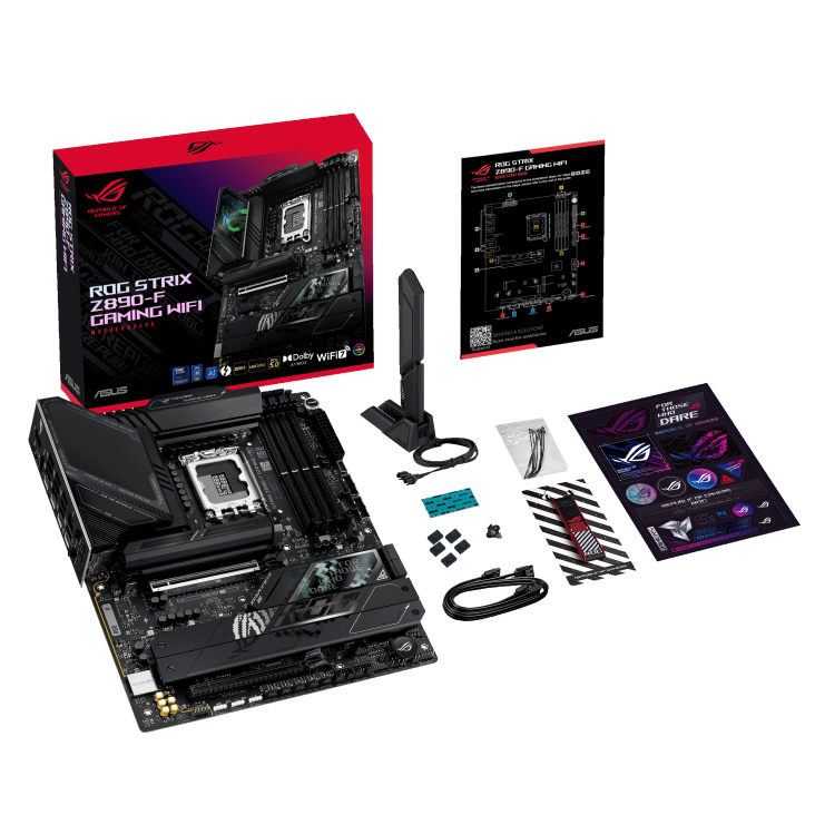 ASUS ROG STRIX Z890-F GAMING WIFI | AI-Driven Gaming Motherboard