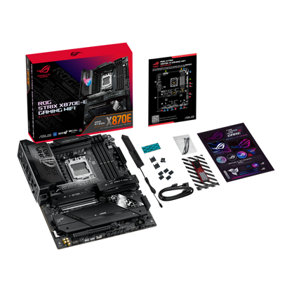 ASUS ROG STRIX X870E-E GAMING WIFI | AM5 ATX AI-Optimized Gaming Motherboard