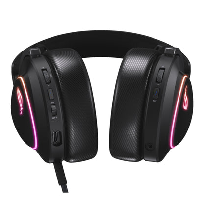ASUS ROG Delta II Gaming Headset | Tri-Mode Wireless | ROG SpeedNova | 50mm Titanium Drivers | 10mm Boom Mic | DualFlow Audio | 110-Hour Battery | Aura Sync RGB