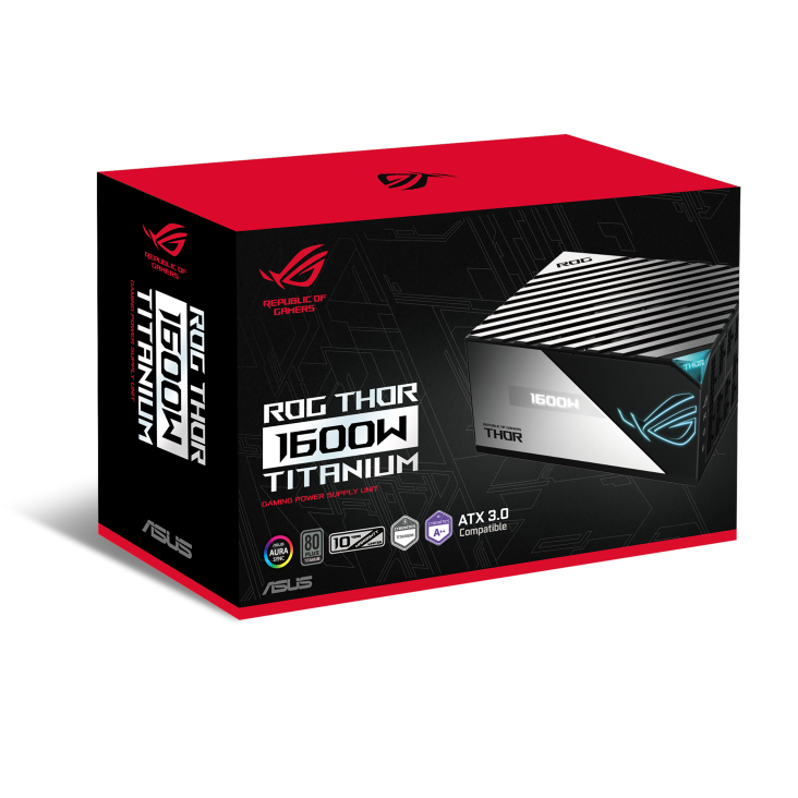 ASUS ROG | THOR-1600T-GAMING | | 1600W Titanium | PSU | Power Supply Units