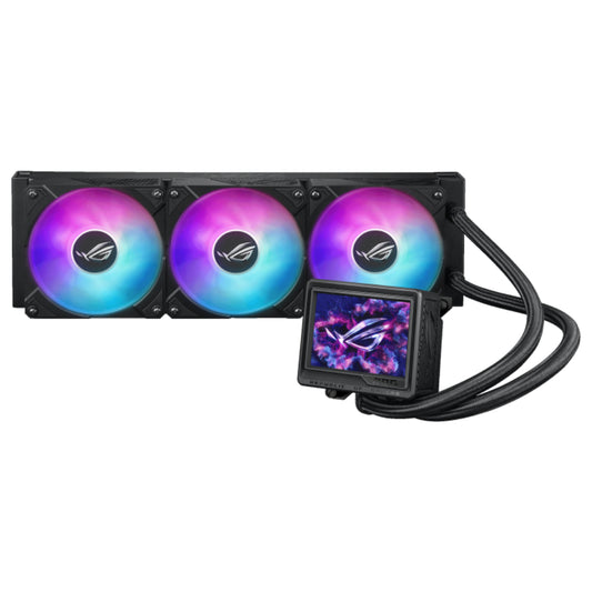 ASUS ROG RYUJIN III 360 ARGB EXTREME | Ultra-Premium AIO Liquid Cooler with LCD Display, Magnetic ARGB Fans, and Gen8 V2 Pump