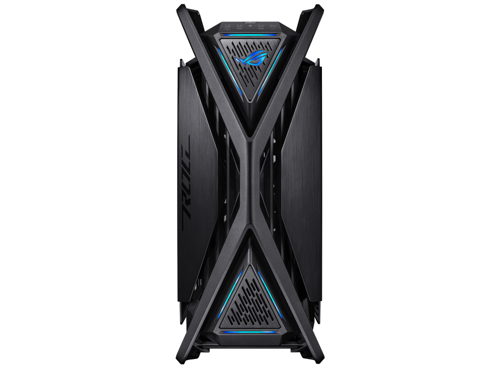 ASUS ROG Hyperion GR701 | E-ATX Computer Case | 420mm Dual Radiator Support | BLACK - WHITE