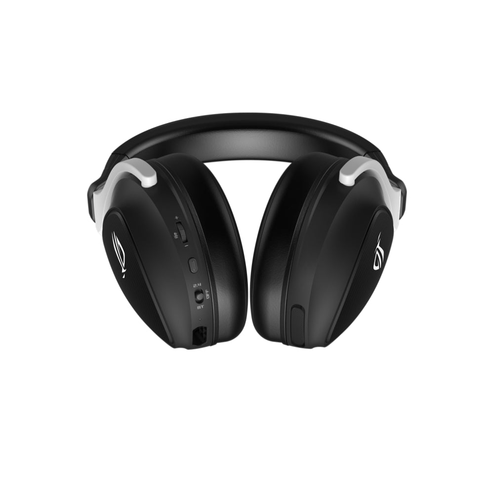ASUS ROG Delta S Wireless Gaming Headset | 2.4GHz & Bluetooth Connectivity, AI Noise-Canceling Mic, Virtual 7.1 Surround Sound, and Foldable Design