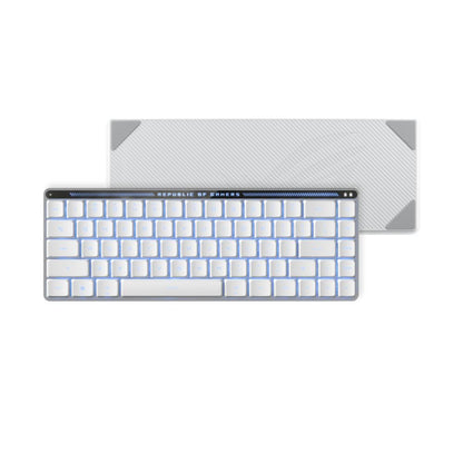 ASUS ROG Falchion RX Low Profile Gaming Keyboard | 65% Compact | ROG RX Low-Profile Optical Switches | Tri-Mode Wireless | RGB | Touch Panel