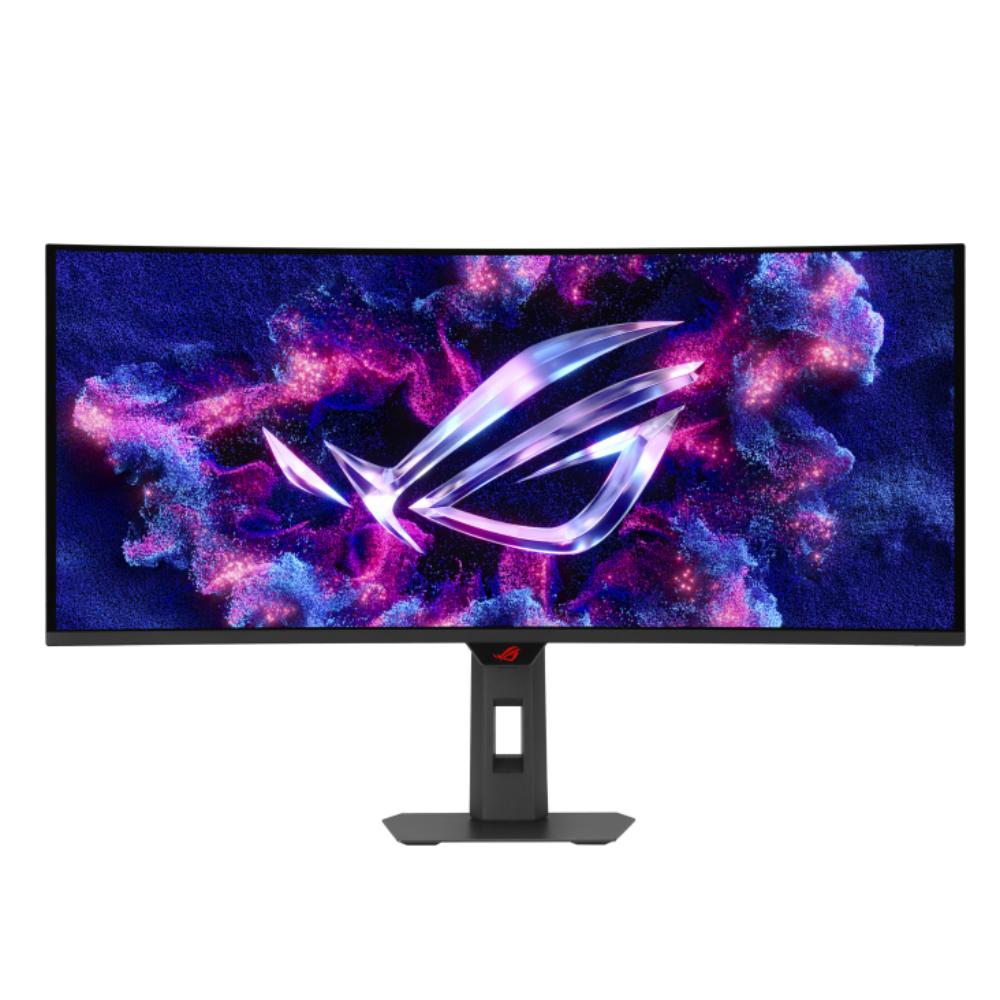 ASUS ROG Strix OLED XG34WCDMTG Gaming Monitor – 34-inch WQHD QD-OLED, 240Hz, 0.03ms, 1800R Curved, FreeSync Premium Pro, G-SYNC Compatible, Google TV, Dolby Vision
